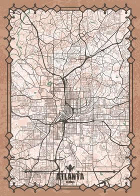 Atlanta City Map