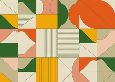 Abstract Geometric Pattern