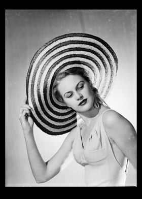 Woman in Sun Hat