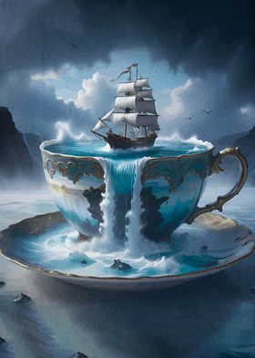 Ship in a Teacup