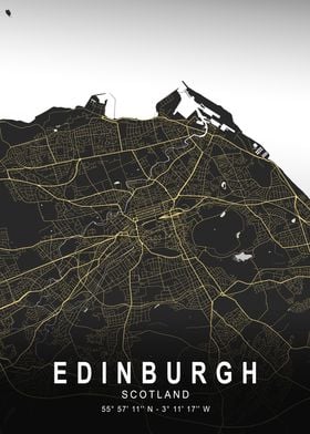 Edinburgh Silver City Map