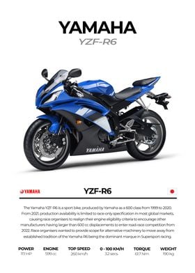 Yamaha YZF-R6 Sport Bike