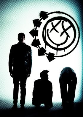 Blink-182 Band Silhouette