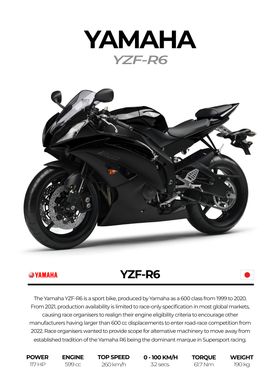 Yamaha YZF-R6 Sport Bike