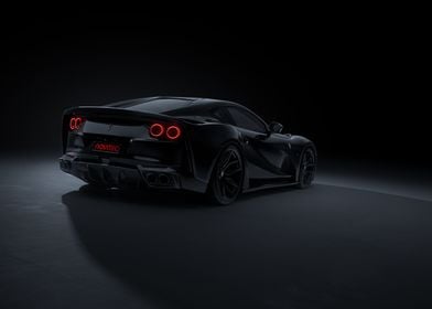 Black Ferrari 812 Superfast