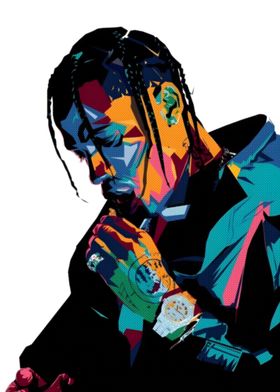 Travis Scott Pop Art 