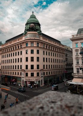 European City Street Scene