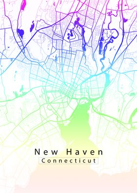 New Haven Connecticut City Map