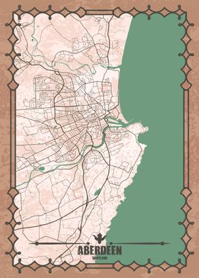 Aberdeen City Map