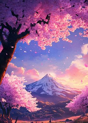 Cherry Blossom Mountain