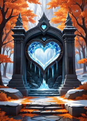 Frozen Heart Gateway from Autumn to Winter