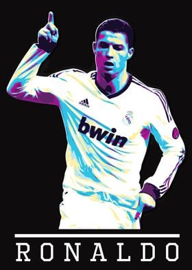 Cristiano Ronaldo Pop Art