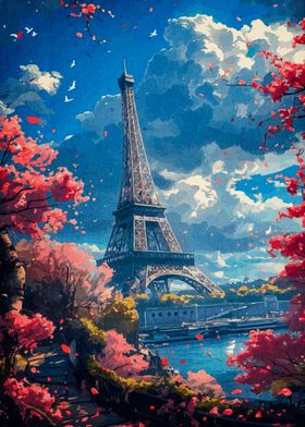 Eiffel Tower Spring