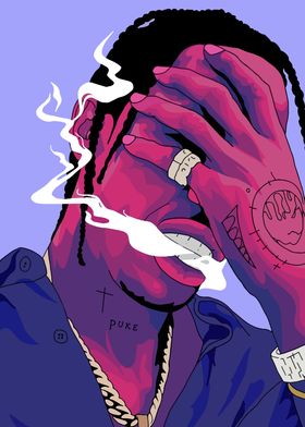 Travis Scott Digital Art