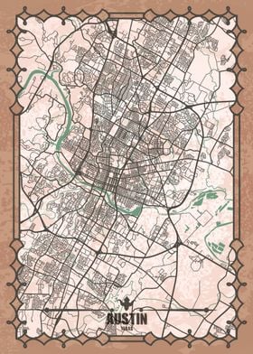 Austin Texas Map