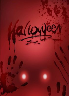 Bloody Halloween Poster