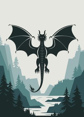 Dragon Silhouette