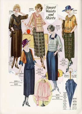 1920s Women's Fashion Catalog