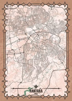 Ankara City Map