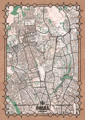 Dhaka City Map