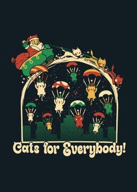 Cats for Everybody Santa is Here