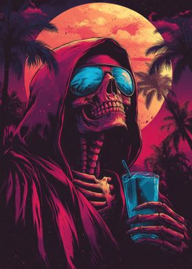 Skeleton Synthwave