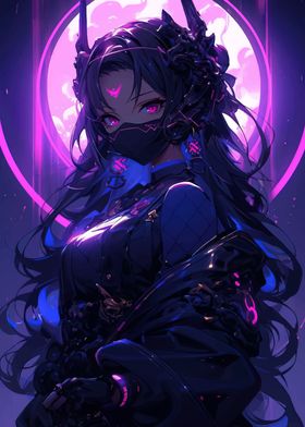 Cyberpunk Anime Girl