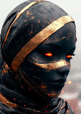 Fiery Eyes, Golden Mask