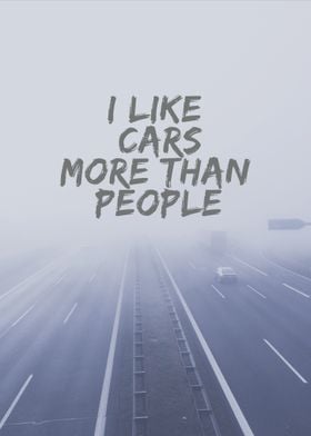 Cars Over People