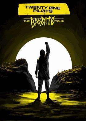 Twenty One Pilots Bandito Tour Poster