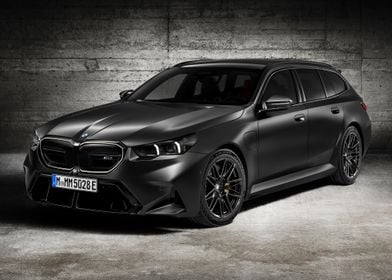 Black BMW M5 Touring