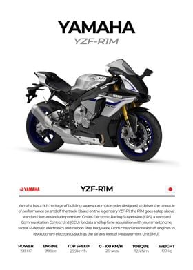 Yamaha R1M Motorcycle