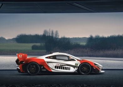 McLaren P1 GTR Race Car