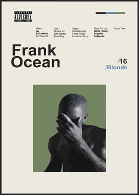 Frank Ocean Blonde rapper