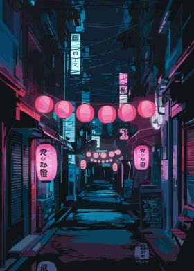 Anime Tokyo Night Lights