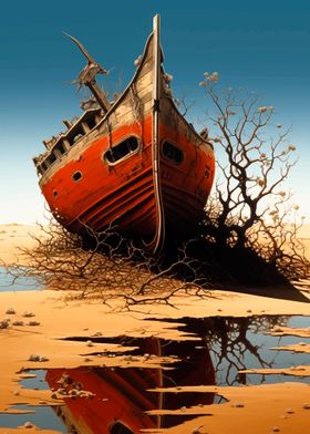 Shipwrecked in the Desert