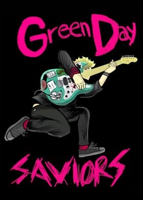 Green Day Saviors Guitarist