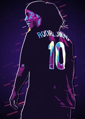 Ronaldinho Soccer Art