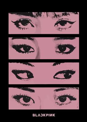 Blackpink Eyes Poster