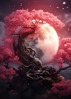 Cherry Blossom Moon