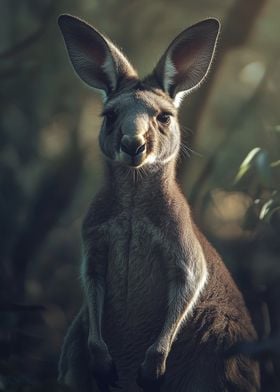 Kangaroo Portrait