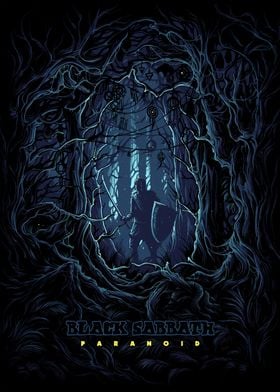 Black Sabbath Paranoid Album Art