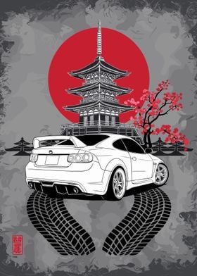 Japanese Car Pagoda