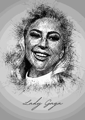 Lady Gaga Sketch