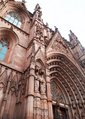 Gothic Cathedral in Barcelona