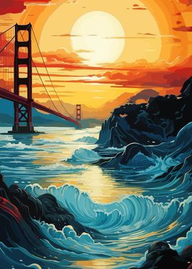 Golden Gate Sunset