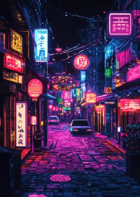 Neon Cityscape