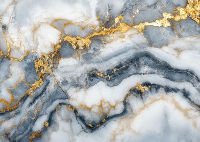 Gold Veined Marble