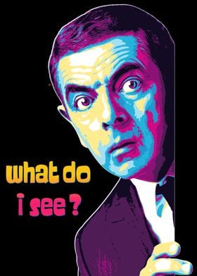 Mr. Bean Pop Art