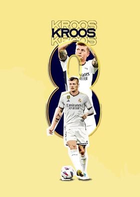 Toni Kroos Football Poster